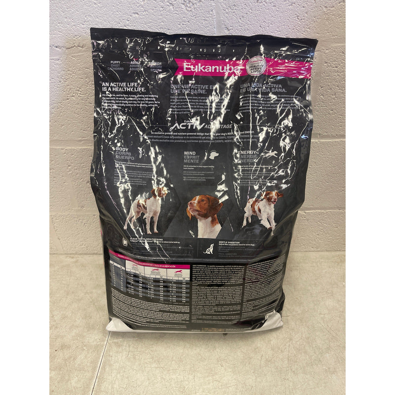 Eukanuba Adult Dry Medium Breed Dog Food, Chicken, Protein, DHA & Vitamins, 30 lbs