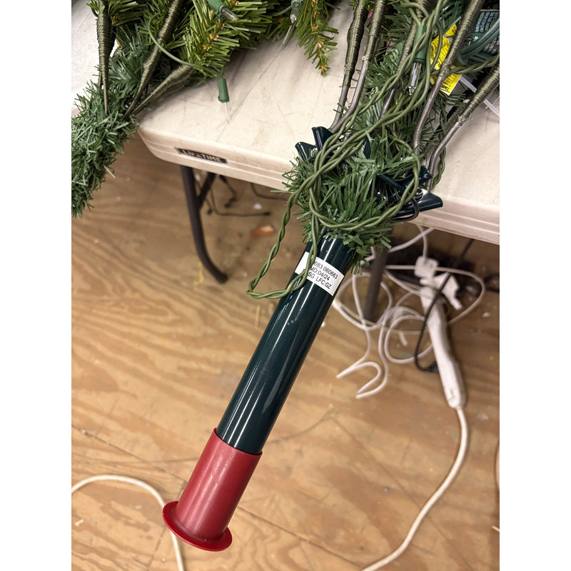 National Tree Company Pre-Lit Artificial Full Christmas Tree, Dunhill Fir, 6.5FT
