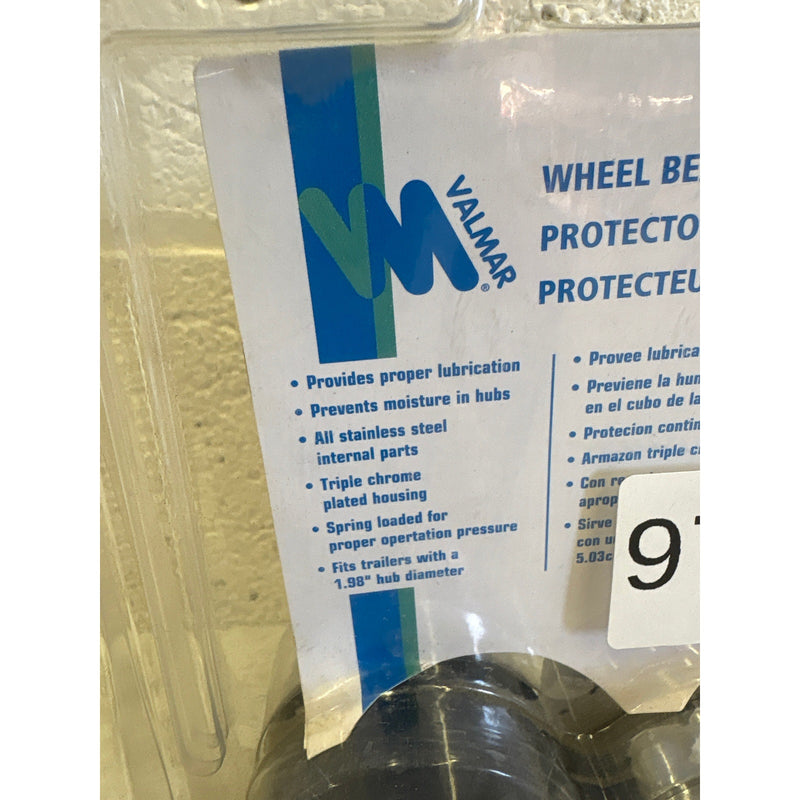 Valmar Marine Bearing Protectors w Covers Fits Hubs w 1.980" Inside Diameter