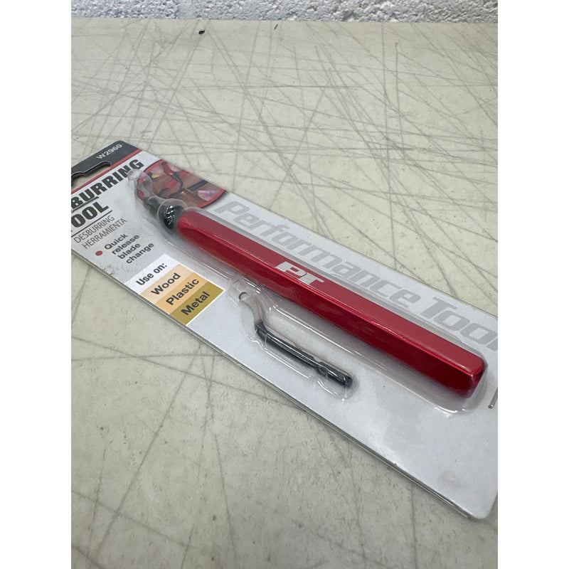 Performance Tool Swivel Head Deburring Tool with M2 Steel Blades - W2960
