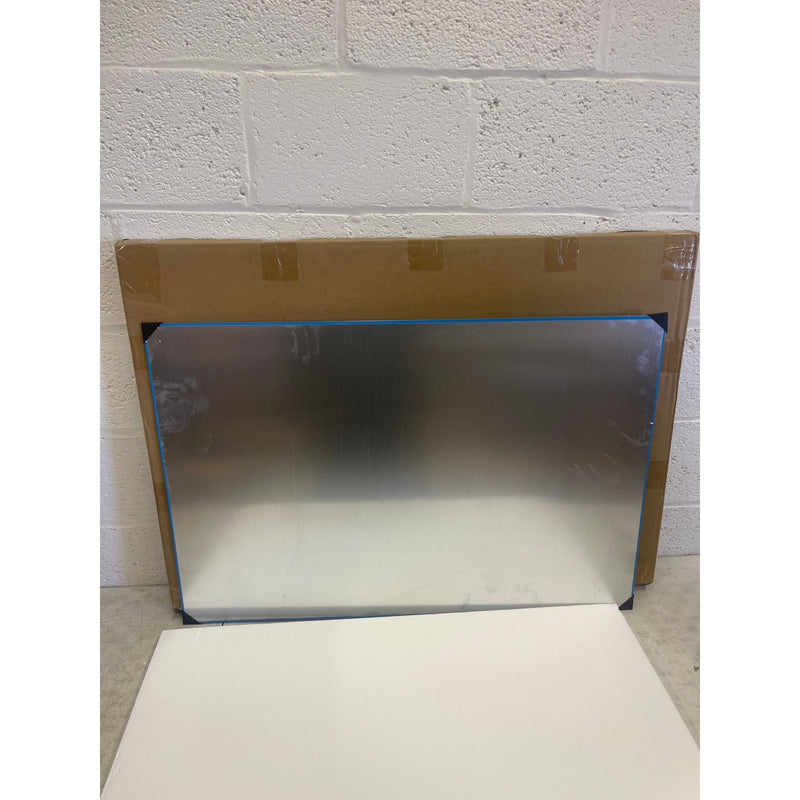 DEVELOP Magnetic Glass Whiteboard, Dry Erase Baard 36" x 24" Blue Frosted, w Markers