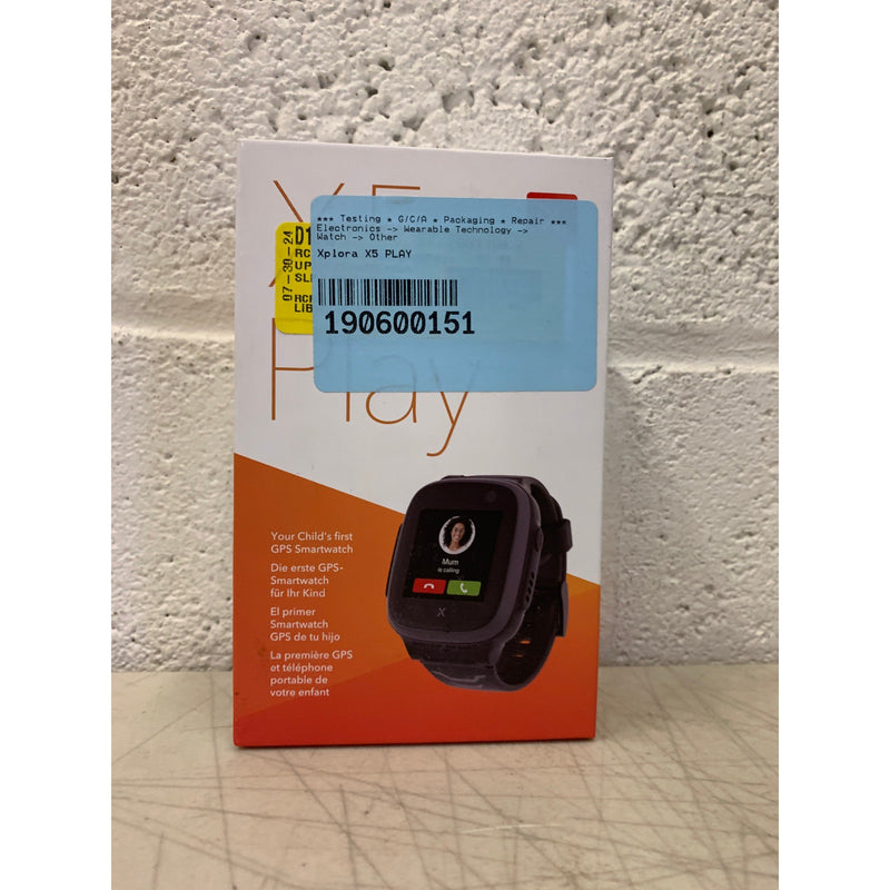 XPLORA X5 Watch Phone for Children (SIM Free) 4G - Calls, Messages, Kids, Play