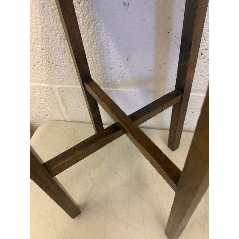 17" x 10" x 10" Small Wooden Table/ Nightstand, Light Brown, End/ Accent Table