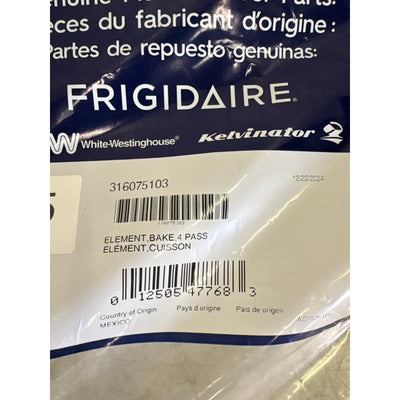 Frigidaire 316075103 Oven Bake Element for Electric Ranges and Stoves Parts