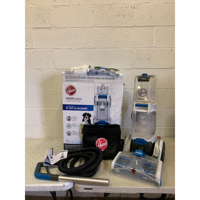 Hoover SmartWash+ Automatic Carpet Cleaner, FH52013 Silver And Blue