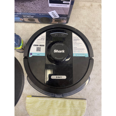 Shark IQ 2in1 Robot Vacuum & Mop with Home Mapping Dual Edge Side Brush - Black