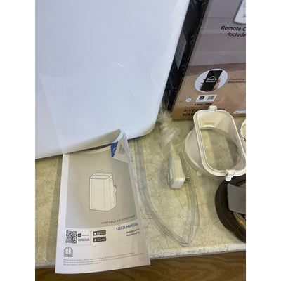 Midea Smart Air Conditioner 10,000 BTU DOE Portable with Wheels, Standup