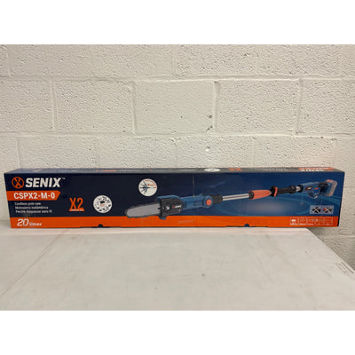 SENIX 8" 20 V Max Pole Saw, Cordless Chainsaw, Brushless, X2 Battery, TOOL ONLY