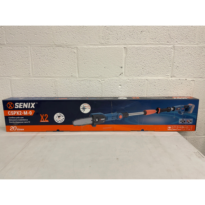 SENIX 8" 20 V Max Pole Saw, Cordless Chainsaw, Brushless, X2 Battery, TOOL ONLY
