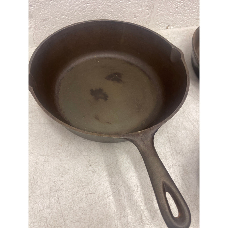 Set of 3 Cast Iron Skillets, 2 - 11" Skillets & 1 - 8.5" Skillet  for Cooking