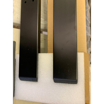Escritorio de pie Flexispot con controlador de 2 botones, negro, ajustable, altura y anchura, EC1B-V3