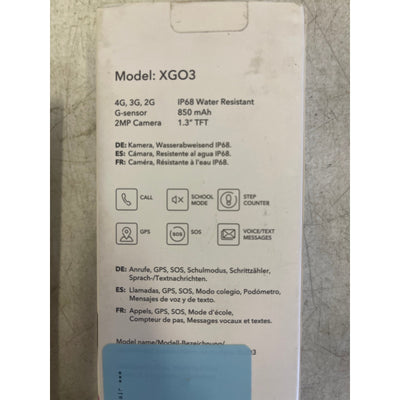 Xplora XGO3 Kids Smart Watch Cell Phone GPS Tracker - PINK, Bundle