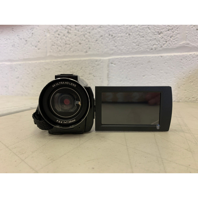 Vivitar 4K Digital Camcorder - 16x Zoom , WIFI, Touch Screen - Black