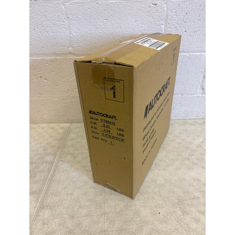 4-Pack AutoCraft 15" Wheel Cover, 7-Spoke, Silver, High Impact Plastic, AC986