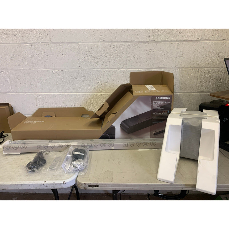 Samsung 3.1.2 Channel Soundbar & Subwoofer with Dolby Atmos Black HW-S80CB/ZA