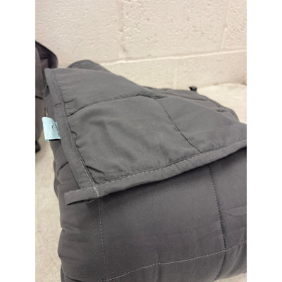 Weighted Idea 20lbs Queen Size Weighted Blanket Dark Grey, 60"x80", Cooling