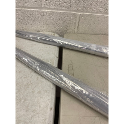 Pack of 2 - 46" Clear Bubble Umbrellas Auto Open Windproof with European J Hook