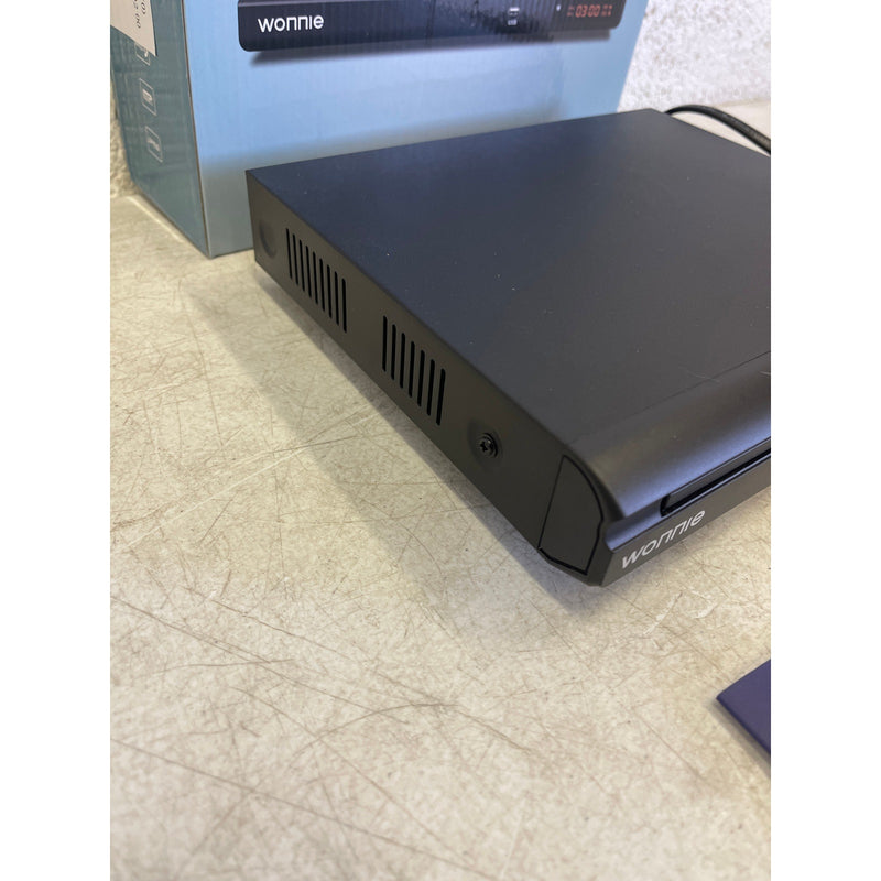 WONNIE HD DVD Player for TV, CD Players for Home with Remote Control, Black