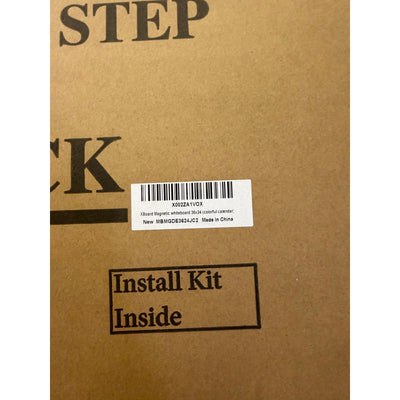 XBoard Magnetic Calendar Whiteboard 36" x 24", Silver Aluminum Frame