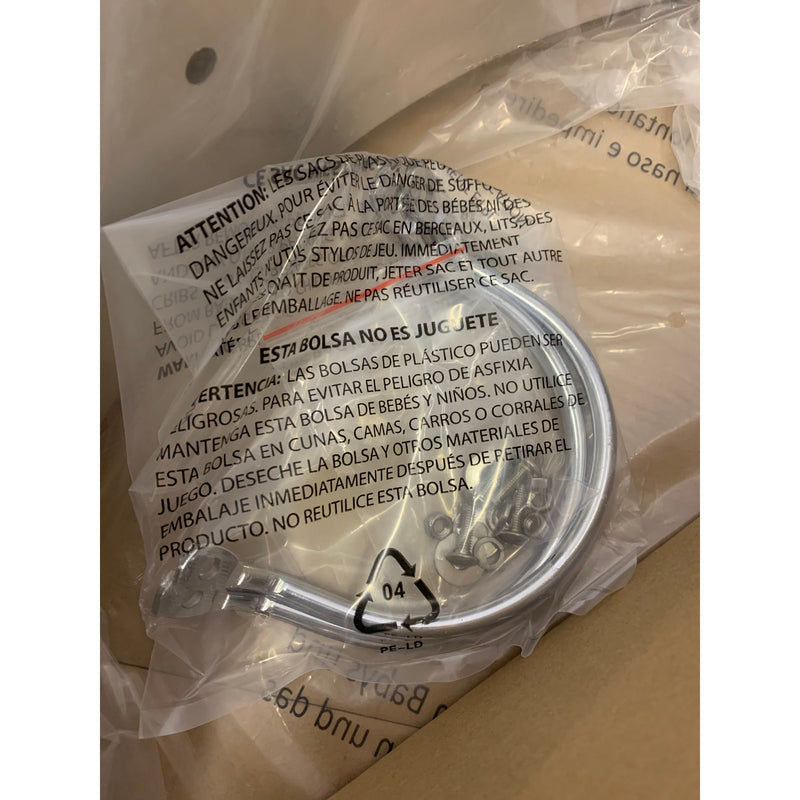 Universal Stainless Steel Rotisserie Ring Kit 22" Charcoal Kettles Full Rotation