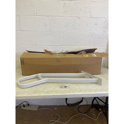 Yeezoo Outdoor Handrail Wall Mount, Garage Railing with Polished White Finished