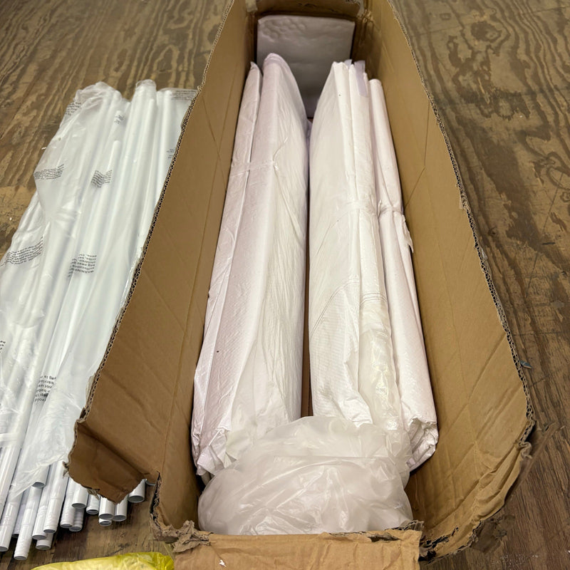 UNKNOWN SIZE Outdoor White Waterproof Gazebo Canopy Tent Party Wedding Events