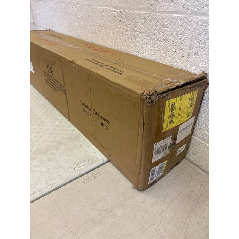 Floating TV Stand in Solid Wood, 52&