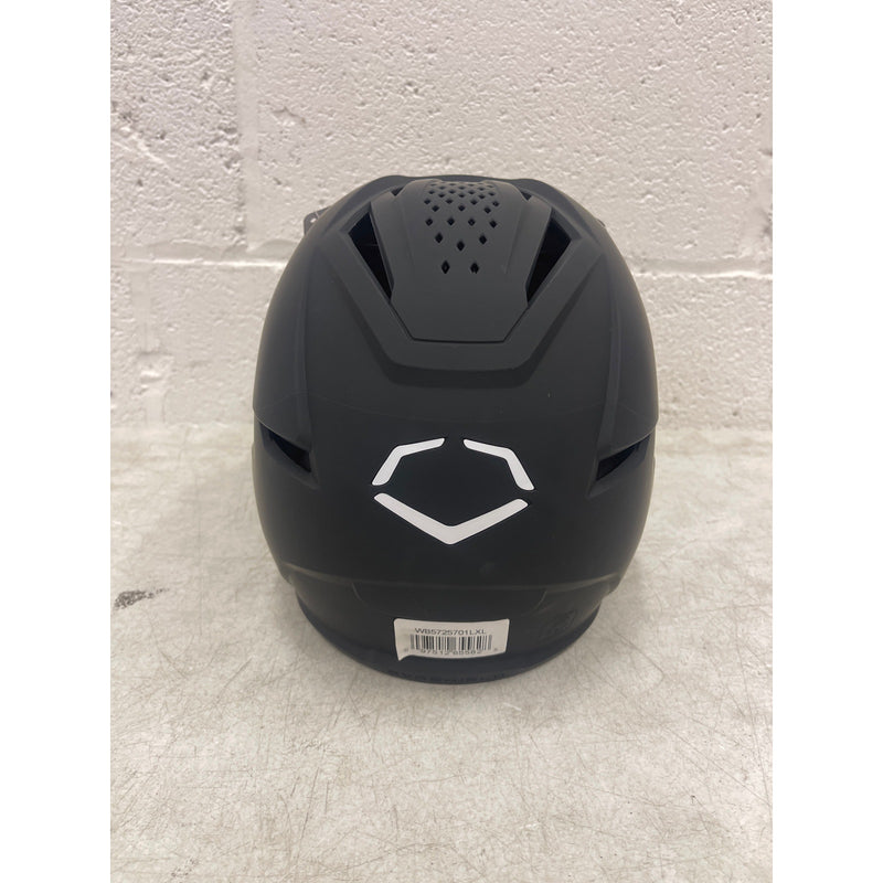 EvoShield XVT 2.0 Matte Batting Helmet with Facemask - Black, Medium/Large