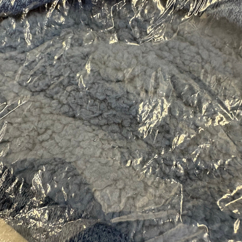 Koolaburra by UGG Pet Flannery Half Zip Dog Vest - 12-13" Collar, Blue - Small