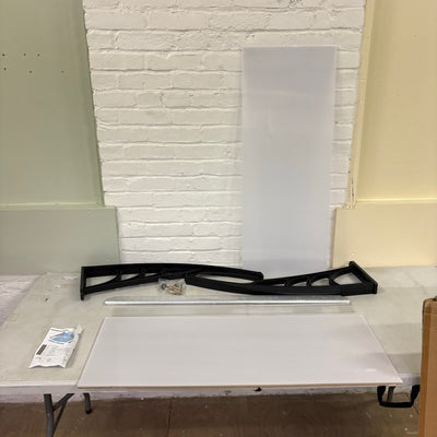 40" x 40" VINGLI Window Awning Door Canopy Exterior, Awning Door Polycarbonate