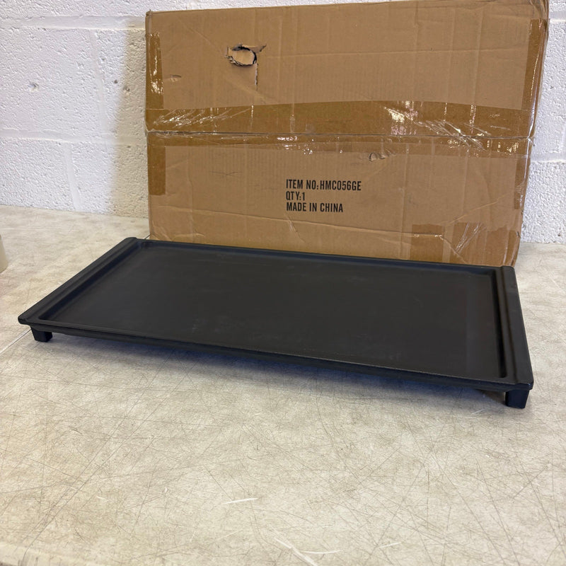 Cast Iron Stove Griddle Plate for Gas Range Flat Top Pan Cooktop 23.5" x 11"