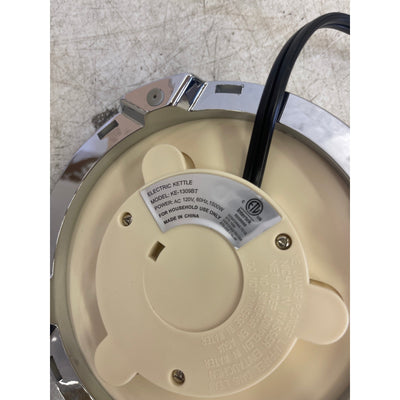 SUSTEAS Electric Kettle 57oz Hot Tea Kettle Water Boiler w Thermometer - Cream