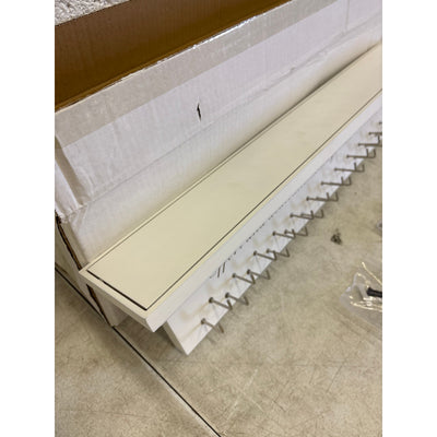 24" Medal Hanger Display Holder & Trophy Shelf w Hooks Wall Mount Wooden w Quote