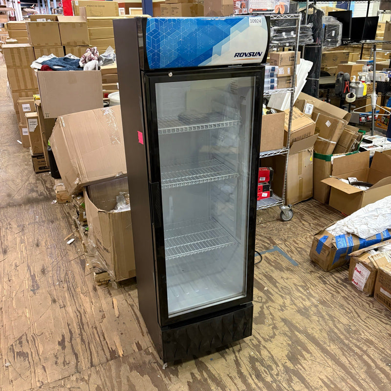 ROVSUN 21" 8.1 Cu.Ft. Black Beverage Refrigerator 3-Shelves 240W 115V  - DENTED