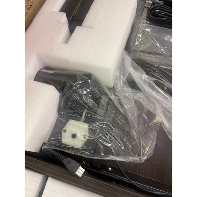 FLEXISPOT Standing Desk w Drawer 48"×24" Electric Stand Up w USB Port Brown UD1B