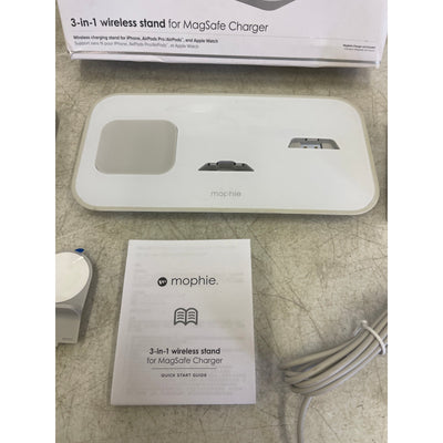Mophie 3-in-1 Wireless Stand FOR Magsafe Charger, For Phone, Airpods, Watch
