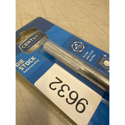 Century Drill Solid Die Stock 1-7/16 Inch Zinc Alloy Cast, 11.5" Long - 98513