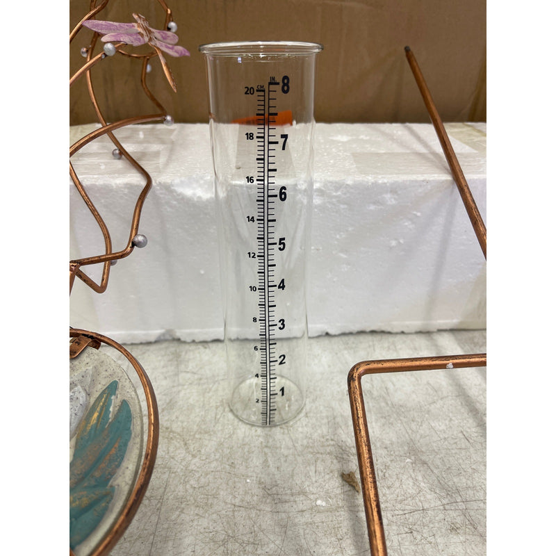 Grasslands Road Dragonfly Rain Gauge - Outdoor Décor, 35.5" 4.5"