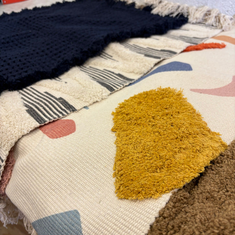 Set-of-8 Small Rugs, Extra Soft, for Bathroom, Kitchen, Door Mat, Non-Slip