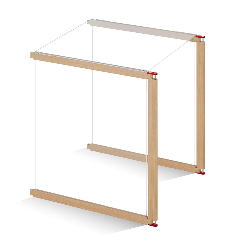 Sttoraboks Dog Playpen Extension Kit 3 Panels: 2 Panels + 1 Top Plate Acrylic