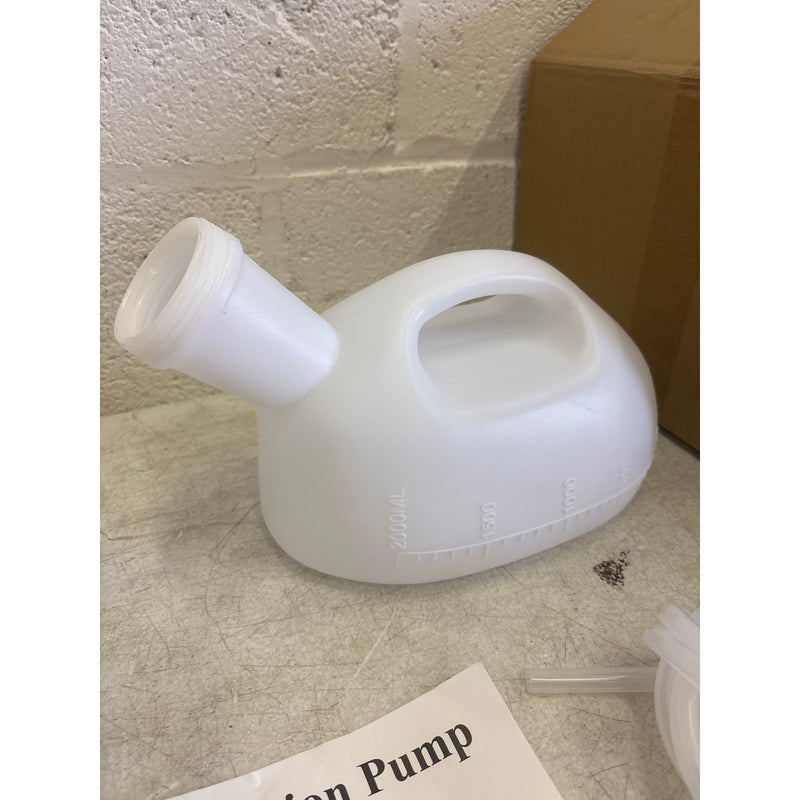 Intelligent Electric Urinal Female, 2000ML Cap w 6.5ft Catheter Automatic Sensor