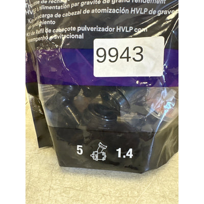 3M Performance Gravity HVLP Atomizing Head Refill Kit, Size 1.4, Spray Gun 26714