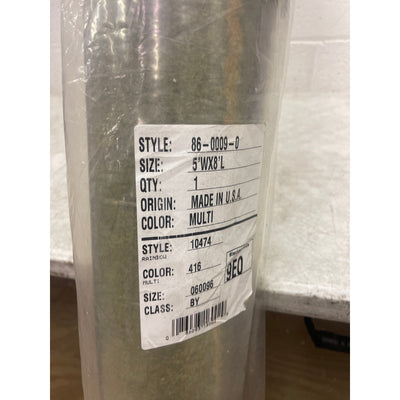 New Wave Rainbow Area Rug 5' x 8' Soft Living Room Multicolor Durable Rug