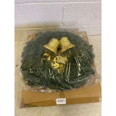 Merry Christmas Wreath for Door Hook, Decoration, Holiday Decor 20" x 18"