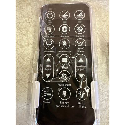 Bidet Toilet Seat, Elongated, Smart Toilet, Seat Warmer, LED Display - White