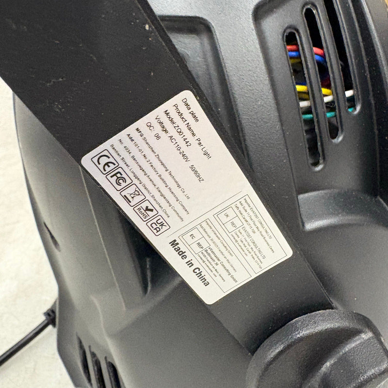 2-PACK 200W COB LED Stage Lights Warm & Cool White Stage Spotlights Concert