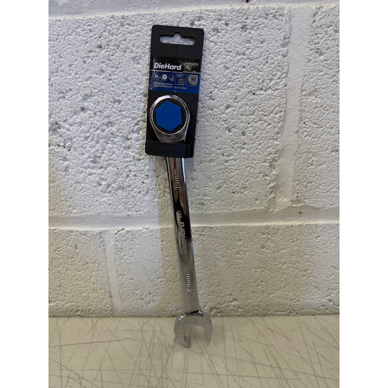 DieHard 19mm Ratcheting Wrench for Precise Work, 4&