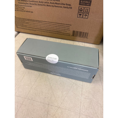 15-PACK Terra Pure Green Tea Amenity & Accessory Kit, Travel Size Bath/Body Kit