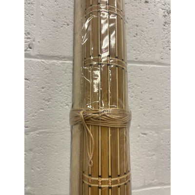 60" Wide Bamboo Blind Window Shades, Corded - Brown UNKNOWN LENGTH