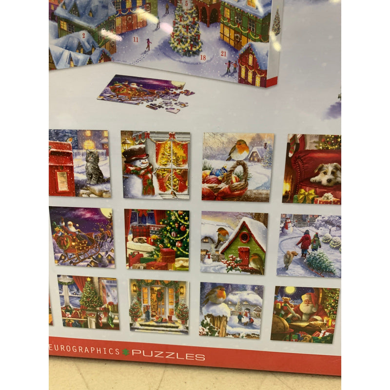 EuroGraphics Puzzles Christmas Memories 50pc Puzzle 24 Day Advent Calendar